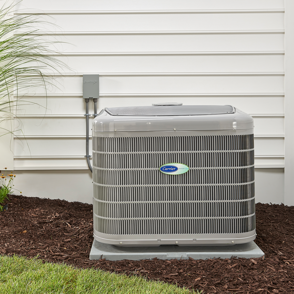 heat pump installed outside a home in Jupiter, FL