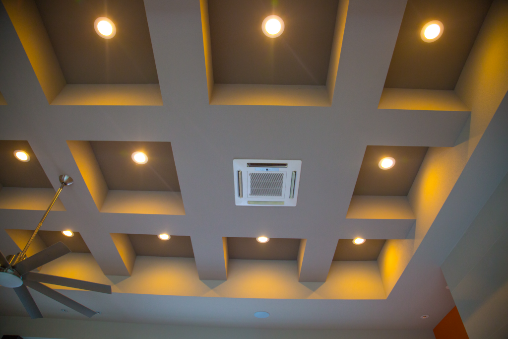 vrv/vrf system vent in a jupiter business' ceiling